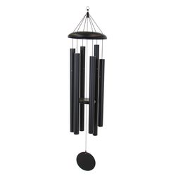 Corinthian Bells Black Aluminum 56 in. Wind Chime
