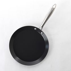 Nordic Ware Aluminized Steel Crepe Pan 8.5 in. Black/Silver