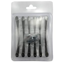 Laurey Danica Tapered Bow Cabinet Pull 3-3/4 in. Oil Rubbed Bronze Black 6 pk