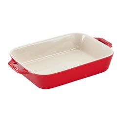Staub Baking Dish Set Cherry 4 pc