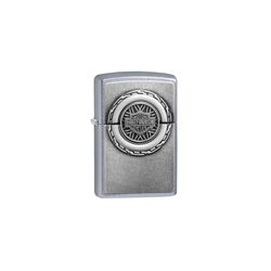 Zippo Silver Harley Davidson Wheel Lighter 1 pk