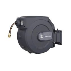 Giraffe 115 ft. Gray Retractable Hose Reel with Hose