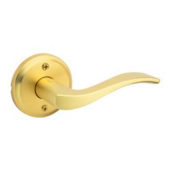 Kwikset Sedona Transitional Satin Brass Half-Dummy Lever