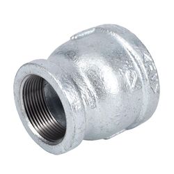 STZ Industries 2 in. FIP each X 1-1/2 in. D FIP Galvanized Malleable Iron Reducing Coupling