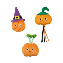 Pet Shop by Fringe Studio Multicolored Plush Witch Of The Patch Cat Toy 3 pk
