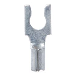Jandorf 16-14 Ga. Uninsulated Wire Spade Terminal Silver 5 pk