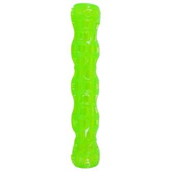 Hyper Pet Dura-Squeaks For Dog Green TPR Stick Dog Toy Large