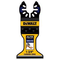 DEWALT Elite Series 1-3/4 in. Carbide Demolition Oscillating Blade 2 pc