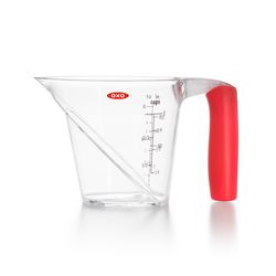 OXO SoftWorks 1 cups Plastic Red Measuring Cup