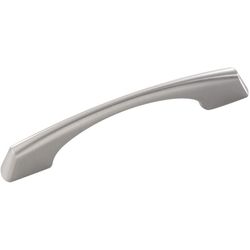 Hickory Hardware Greenwich Contemporary Bar Cabinet Pull 3 in. & 3-3/4 in. Stainless Steel 1 pk