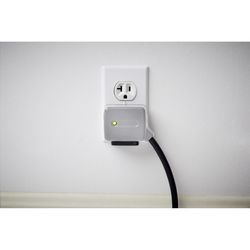 Charg 10 ft. L 7 outlets Power Strip with USB Ports White 1000 J