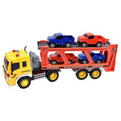 Sunny Days Maxx Action Toy Long Hauler Truck Multicolored 5 pc