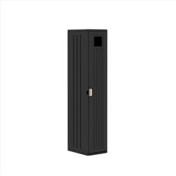Suncast Cabinet 72 in. H X 15 in. W X 20 in. D Black Resin Storage Locker
