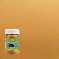 Modern Masters Metallic Paint Collection Satin Olympic Gold Water-Based Metallic Paint 5.5 oz