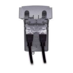 Sigma Engineered Solutions Slimline Rectangle Plastic 1 gang 5.51 in. H X 3.58 in. W In-Use Cover