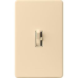 Lutron Toggler Ivory 150 W 3-Way Dimmer Switch 1 pk