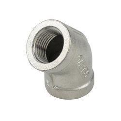 BK Products Proline 1/2 in. FIP in. X 1/2 in. D FIP Stainless Steel 4 in. L 45 Degree Elbow