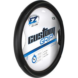 Custom Accessories Custom Grip Black Sport Steering Wheel Cover For Universal 1 pk
