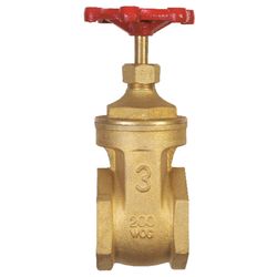 BK Products ProLine Series 3 in. FIP Brass Gate Valve