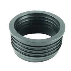 Fernco Schedule 40 4 in. Compression each X 4 in. D Compression PVC Donut Fitting 1 pk