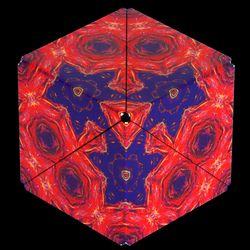 Shashibo Jumbie Series Fire Goddess Magnetic Puzzle Cube Multicolored 12 pc