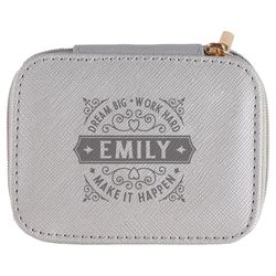 History & Heraldry Emily Dream Big Work Hard Make It Happen Travel Jewellery Box 1 pk