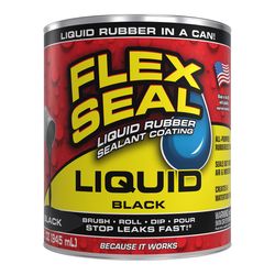 Flex Seal Family of Products Flex Seal Black Liquid Rubber Sealant Coating 32 fl. oz.