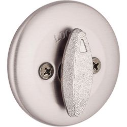 Kwikset Henley Satin Nickel Metal Single Sided Deadbolt