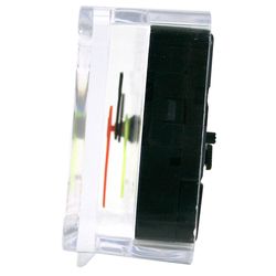 La Crosse Technology Equity 2.5 in. Clear Alarm Clock Analog Battery Operated