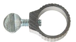 Barton Kramer Silver Aluminum Bracket 1/2 in. L X 0.25 in. H 1 pk