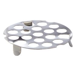 Ace 1-7/8 in. D Chrome Stainless Steel Drain Strainer