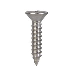 HILLMAN No. 8 Ga. X 3/4 in. L Phillips Flat Head Sheet Metal Screws 100 pk