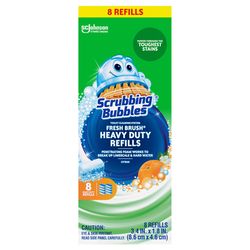 Scrubbing Bubbles Fresh Brush 1.8 in. W Scrub Brush Refill