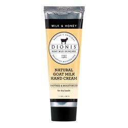 Dionis Goat Milk Skincare Milk & Honey Scent Hand Cream 1 oz 1 pk