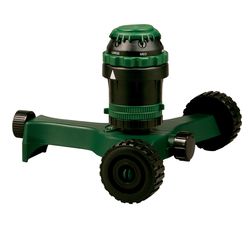 Orbit Wheeled Base 6-Pattern Gear Drive Sprinkler Head 5026 sq ft 1 pk