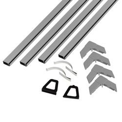 Phifer Wire Mill Gray Aluminum 5/16 in. W X 60 in. L Screen Frame Kit 1 pk