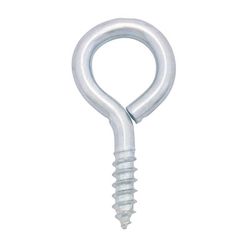 Hampton 3/16 in. D X 1-5/8 in. L Zinc-Plated Steel Screw Eye 60 lb. cap. 50 pk