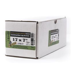 Big Timber No. 17 Ga. X 7 in. L Star Round Head Coarse Construction Screws