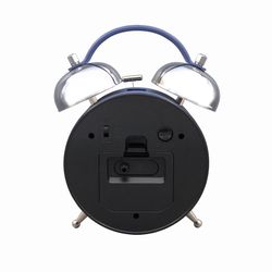 Seiko 5.5 in. Blue Alarm Clock Analog Battery Operated