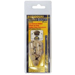 Eazypower Isomax Mushroom Oak Button Plug 3/8 in. D 20 pk