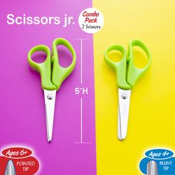 Bazic Products Stainless Steel Scissors 2 pc