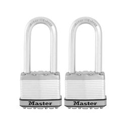 Master Lock Magnum 2 in. W Steel Dual Ball Bearing Locking Weather-Resistant Padlock