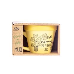 Scobie Boxer Gifts 14 fl. oz. Yellow BPA Free 20 Plants Ago Mug