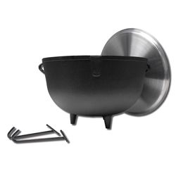 King Kooker Cast Iron Jambalaya Pot 10 gal 22 in. L X 22 in. W 1 pk