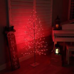 Alpine 5-1/2 ft. Slim Christmas Tree