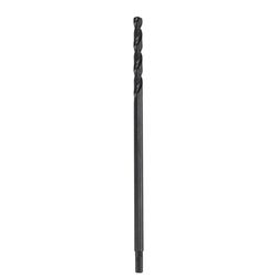 Milwaukee 7/16 in. X 12 in. L Black Oxide Aircraft Length Drill Bit 3-Flat Shank 1 pc