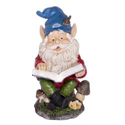 Alpine Polyresin Multi-color 14 in. Statue