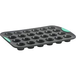 Trudeau 10 in. W X 14 in. L Muffins Mini Muffin Pan Gray 1 pc