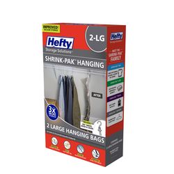 Hefty Shrink-Pak Vaccum Clear Vacuum Cube Storage Bags
