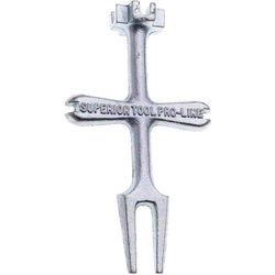 Superior Tool Plug Wrench Silver 1 pc